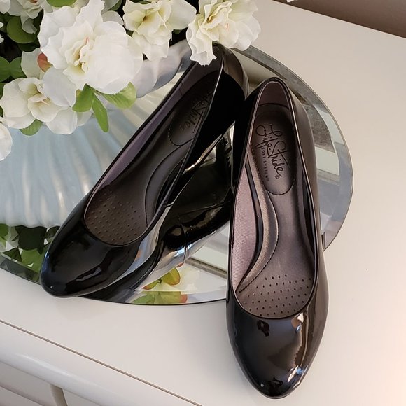 Life Stride Shoes - Black Heels